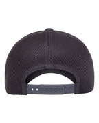 Rear View of Charcoal 110® Recycled Mesh Cap - 110R