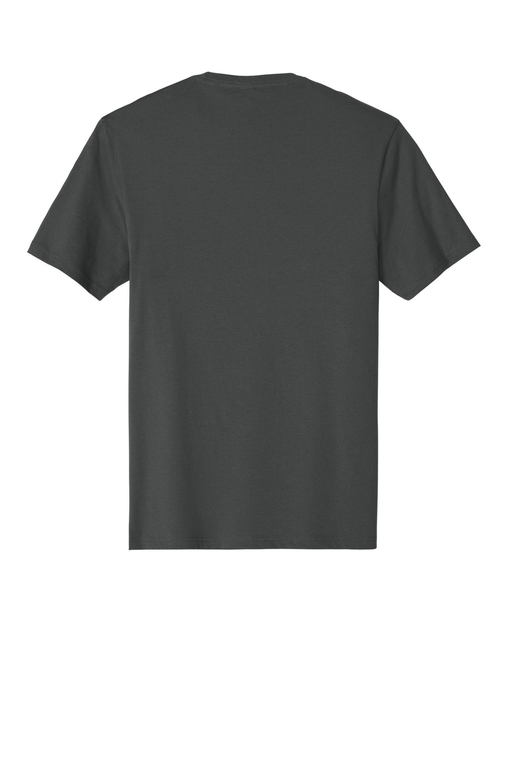 Rear View of Charcoal District Perfect Weight Tee. DT104