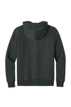 Rear View of Charcoal District V.I.T. Super Heavyweight Fleece Hoodie DT6600
