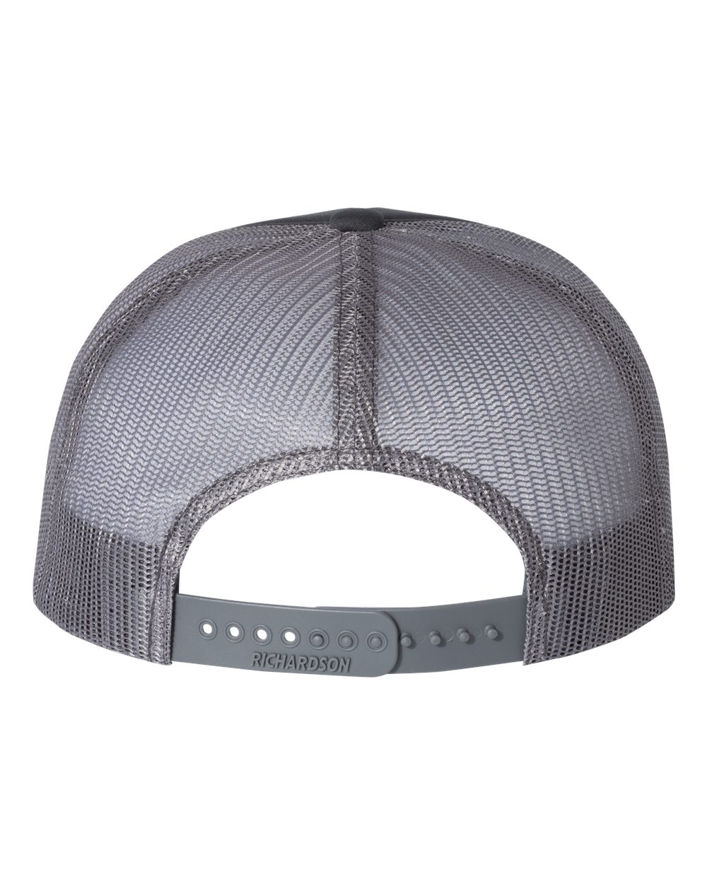 Rear View of Charcoal Foamie Trucker Cap - 113