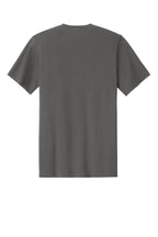 Rear View of Charcoal Port & Co Easy Cotton Tee PC43