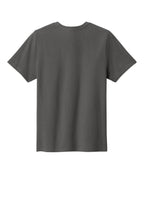 Rear View of Charcoal Port & Co Youth Easy Cotton Tee PC43Y