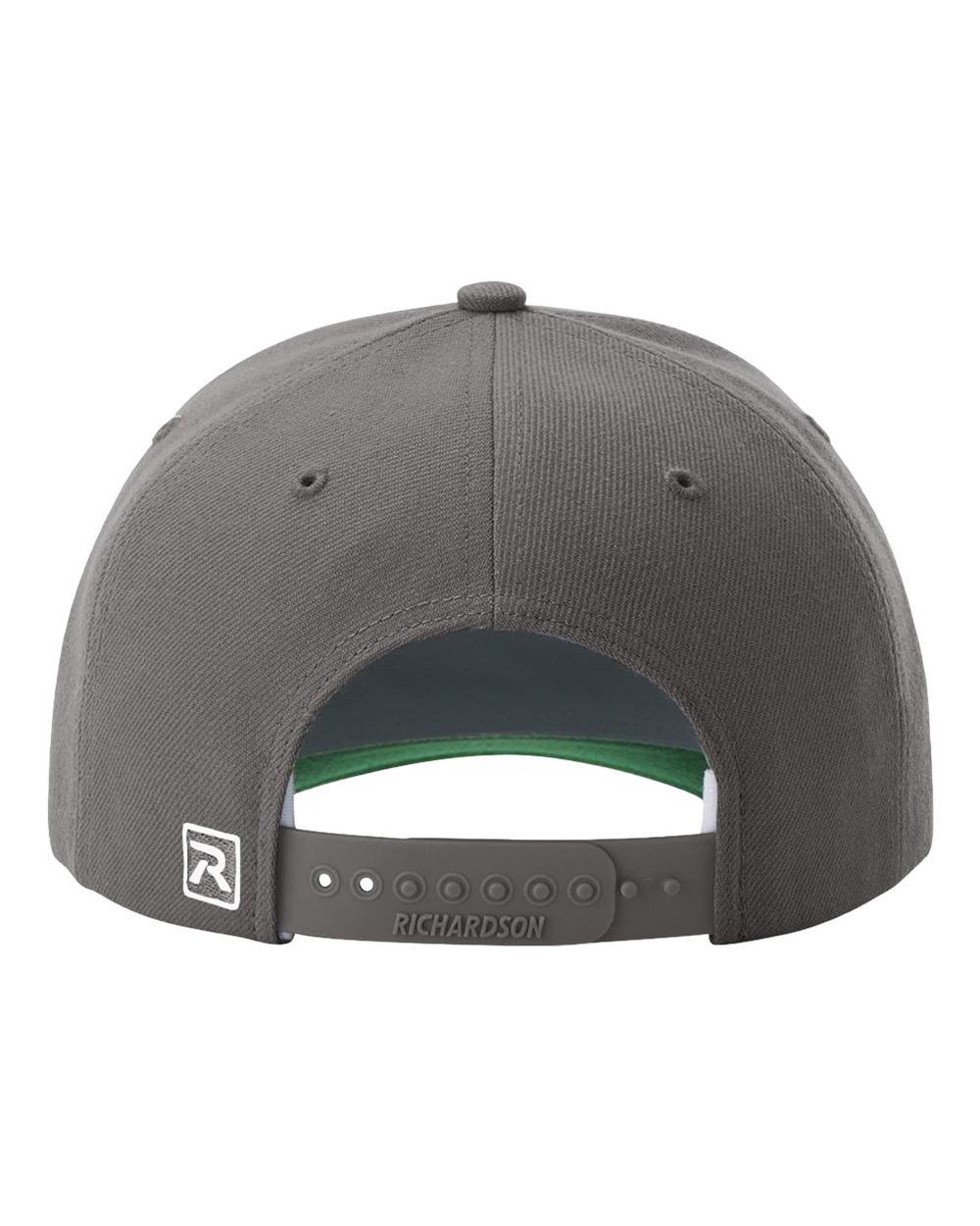 Rear View of Charcoal Surge Snapback Cap - 512