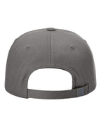 Rear View of Charcoal Sustainable Ashland Dad Hat - 254RE