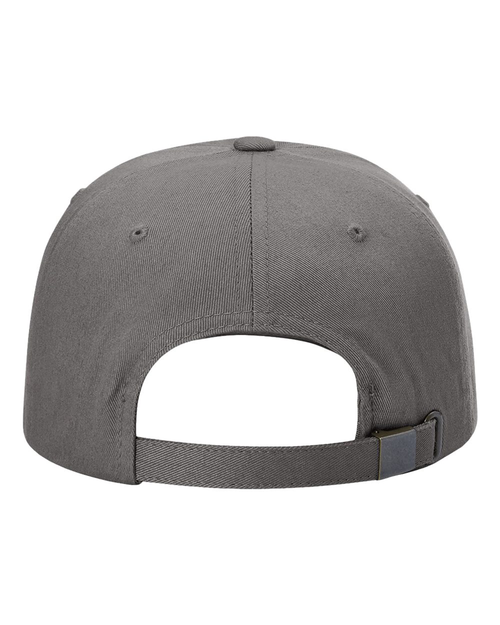 Rear View of Charcoal Sustainable Ashland Dad Hat - 254RE