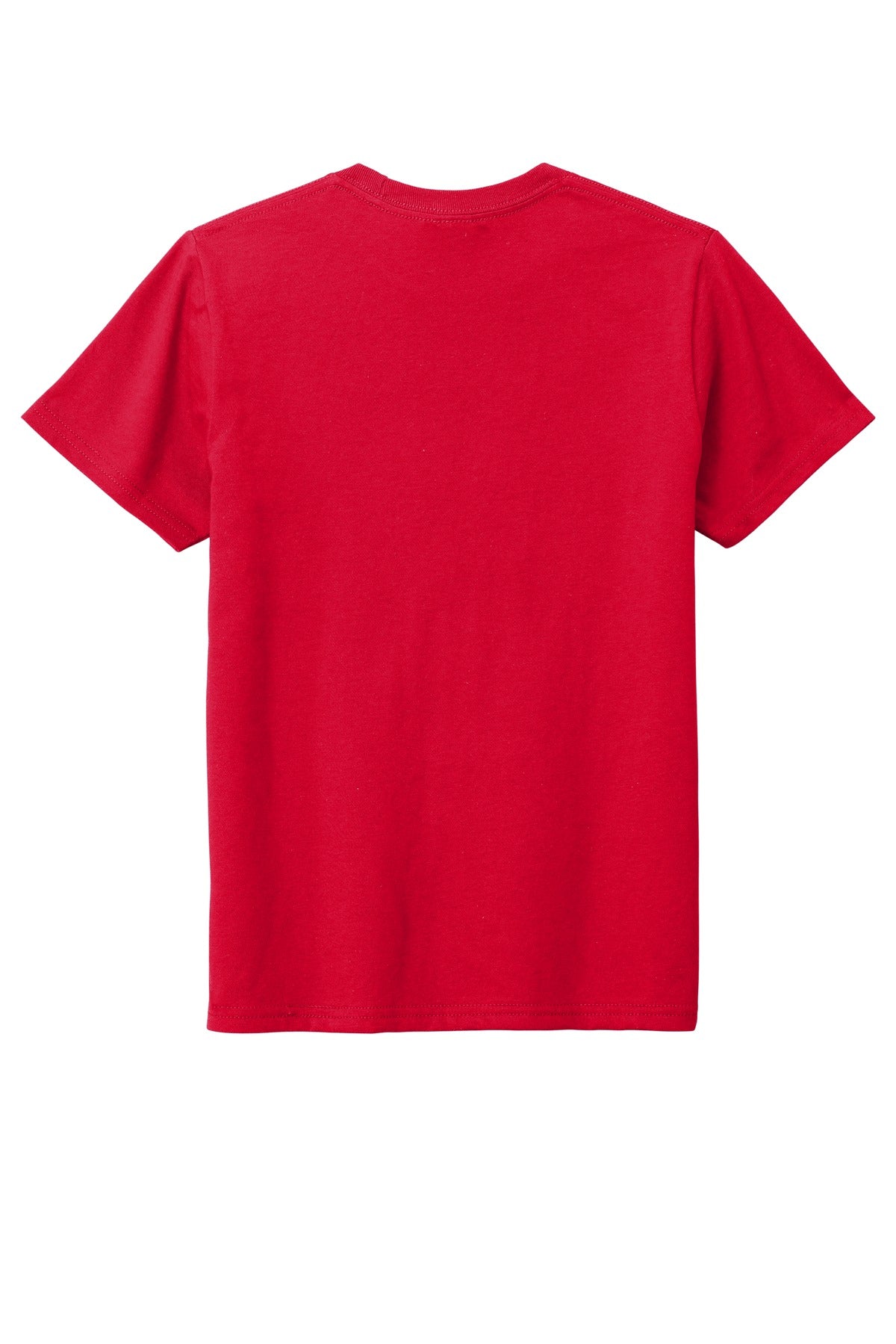 Rear View of Classic Red District Youth Very Important Tee . DT6000Y