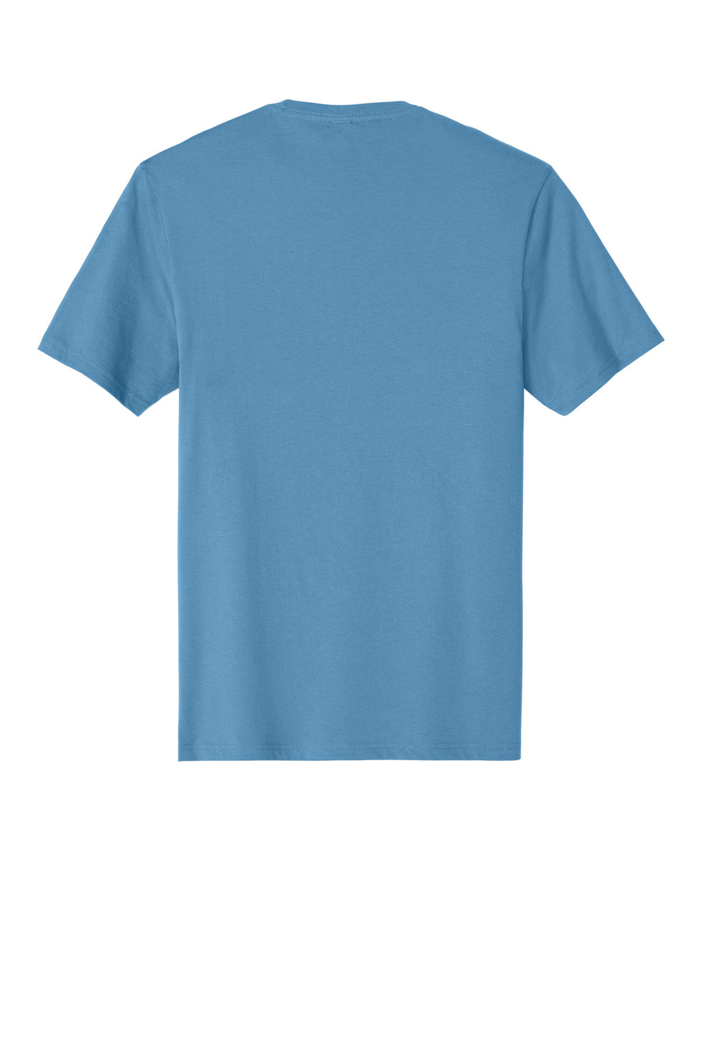Rear View of Clean Denim District Perfect Weight Tee. DT104