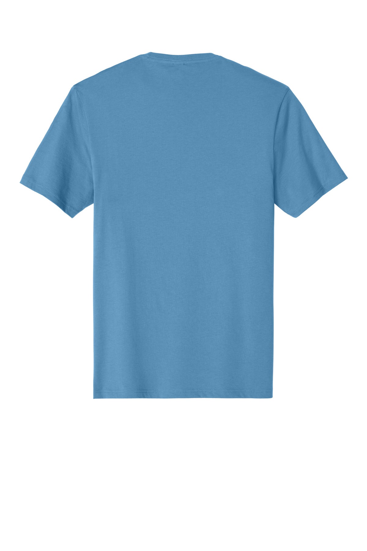 Rear View of Clean Denim District Perfect Weight Tee. DT104