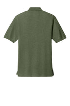 Rear View of Clover Green Port Authority Silk Touch Polo K500