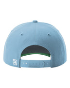 Rear View of Columbia Blue Surge Snapback Cap - 512