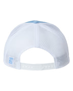 Rear View of Columbia Blue/ White Everyday Trucker Cap - GB452E