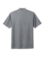 Rear View of CoolGrey Nike Dri-FIT Micro Pique 2.0 Polo NKDC1963