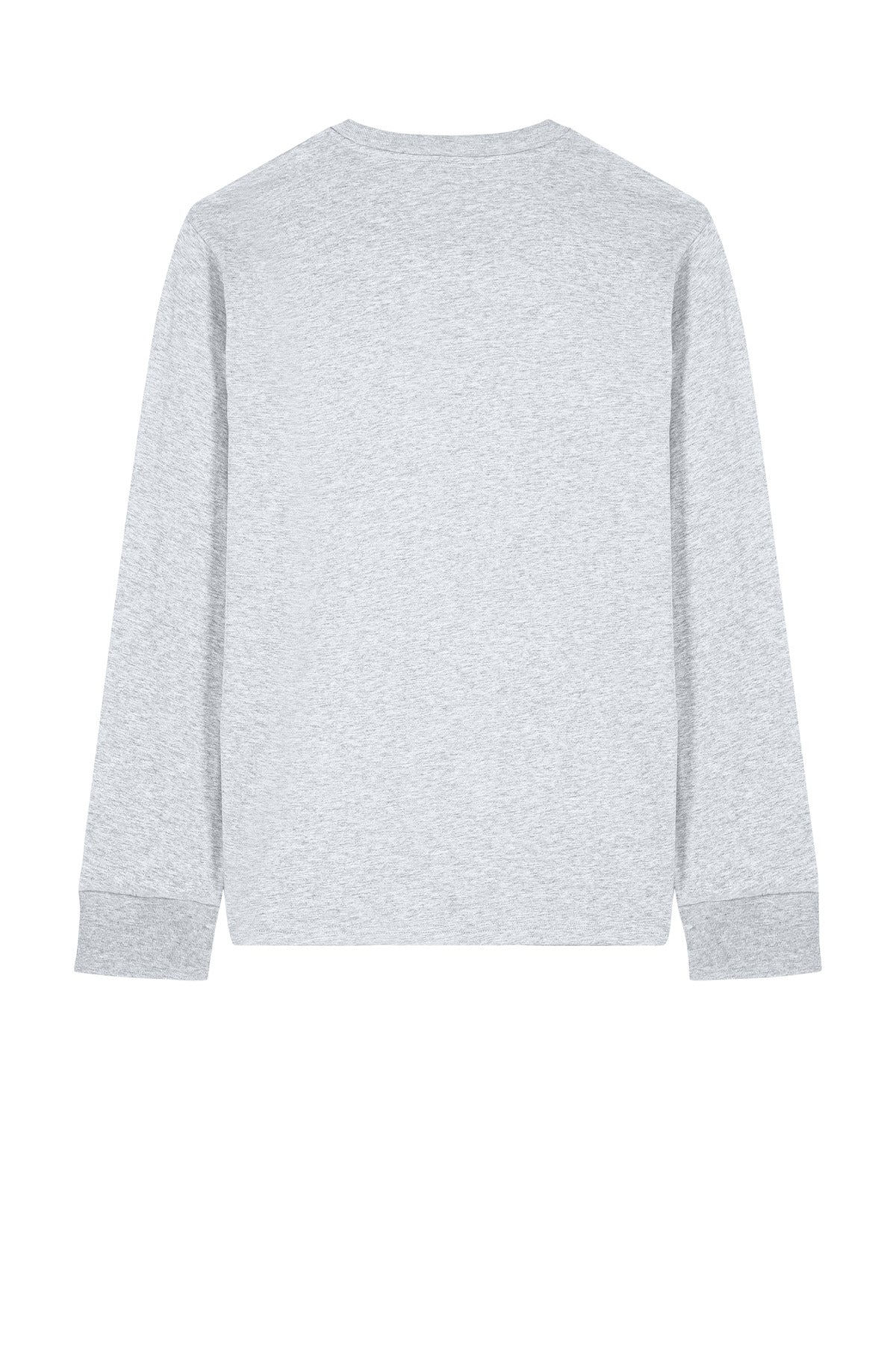 Rear View of CoolHtrGry Stanley/Stella Unisex Creator 2.0 Long Sleeve Tee SXU022