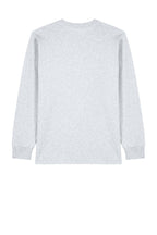 Rear View of CoolHtrGry Stanley/Stella Unisex Freestyler Heavyweight Long Sleeve Tee SXU023