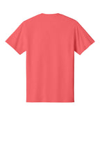 Rear View of Coral Port & Co Core Cotton Tee. PC54