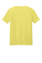 Rear View of Corn Silk Gildan Softstyle T-Shirt. 64000