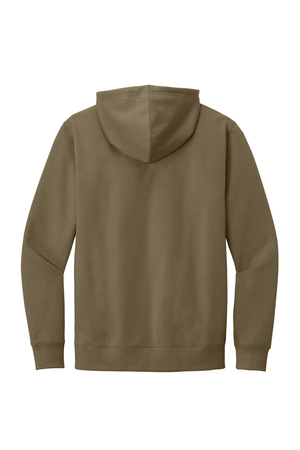 Rear View of CoyoteBrn District V.I.T. Fleece Hoodie DT6100