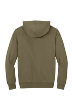 Rear View of CoyoteBrn District V.I.T. Heavyweight Fleece Hoodie DT6150
