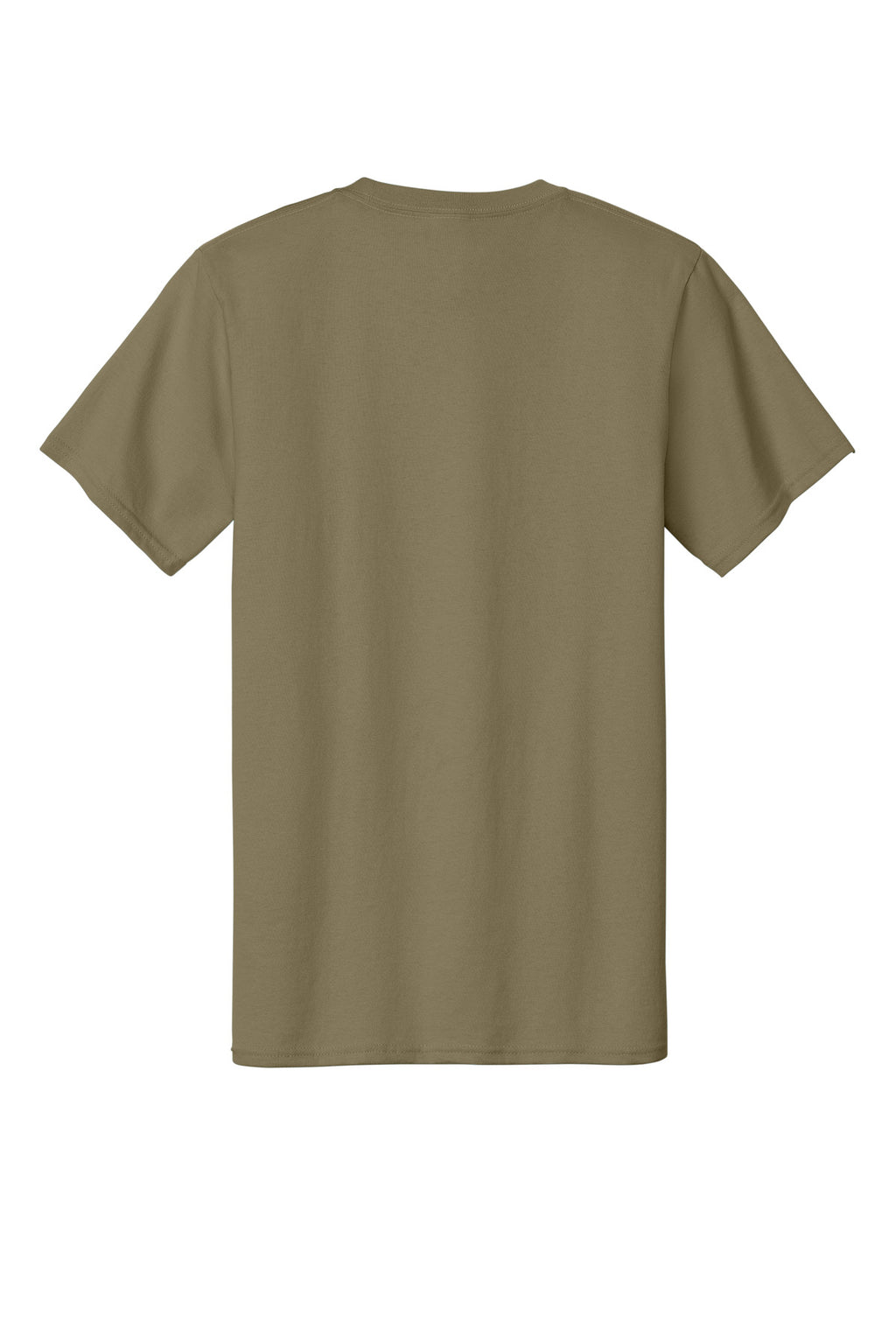 Rear View of CoyoteBrn Port & Co Essential Tee. PC61
