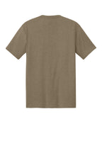 Rear View of CoyteBrnHr District Perfect Tri Tee. DM130