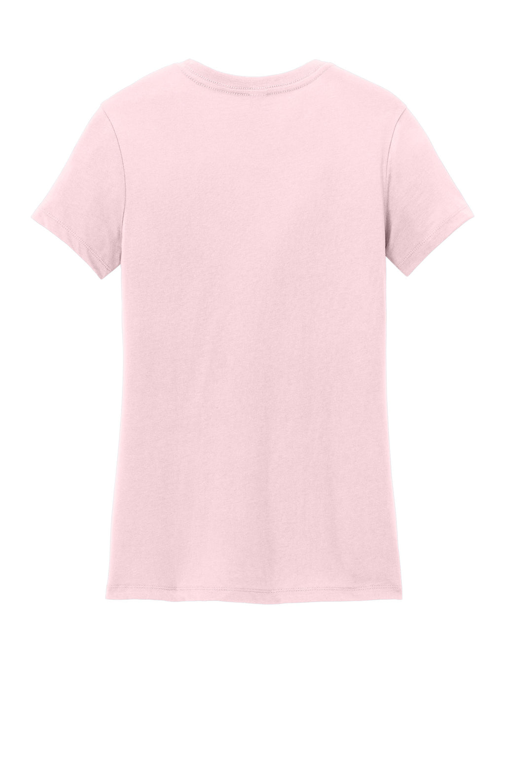 Rear View of CrnationPk District Women's Perfect Weight Tee. DM104L