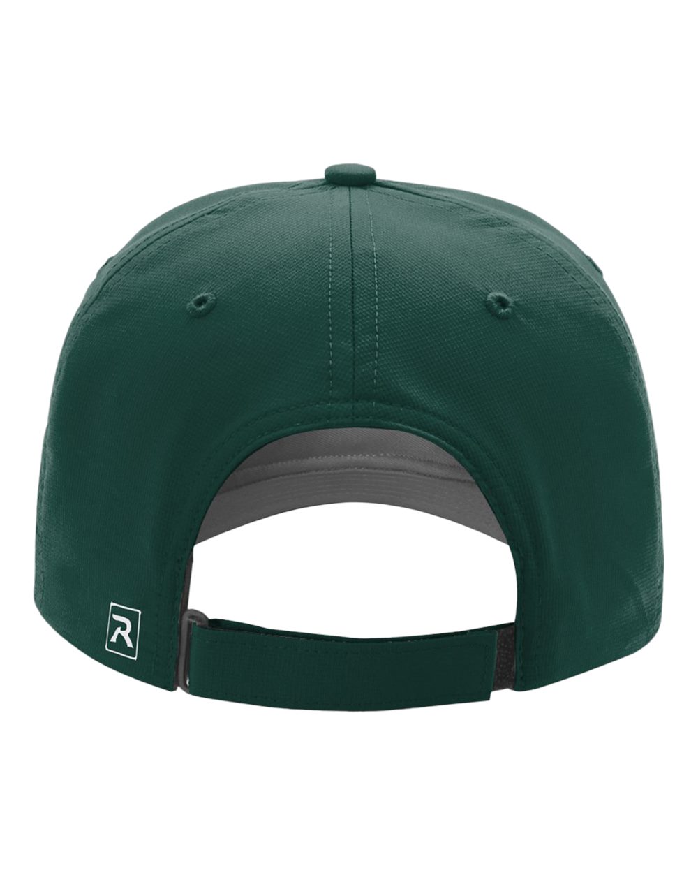 Rear View of Dark Green Relaxed Performance Lite Cap - 220