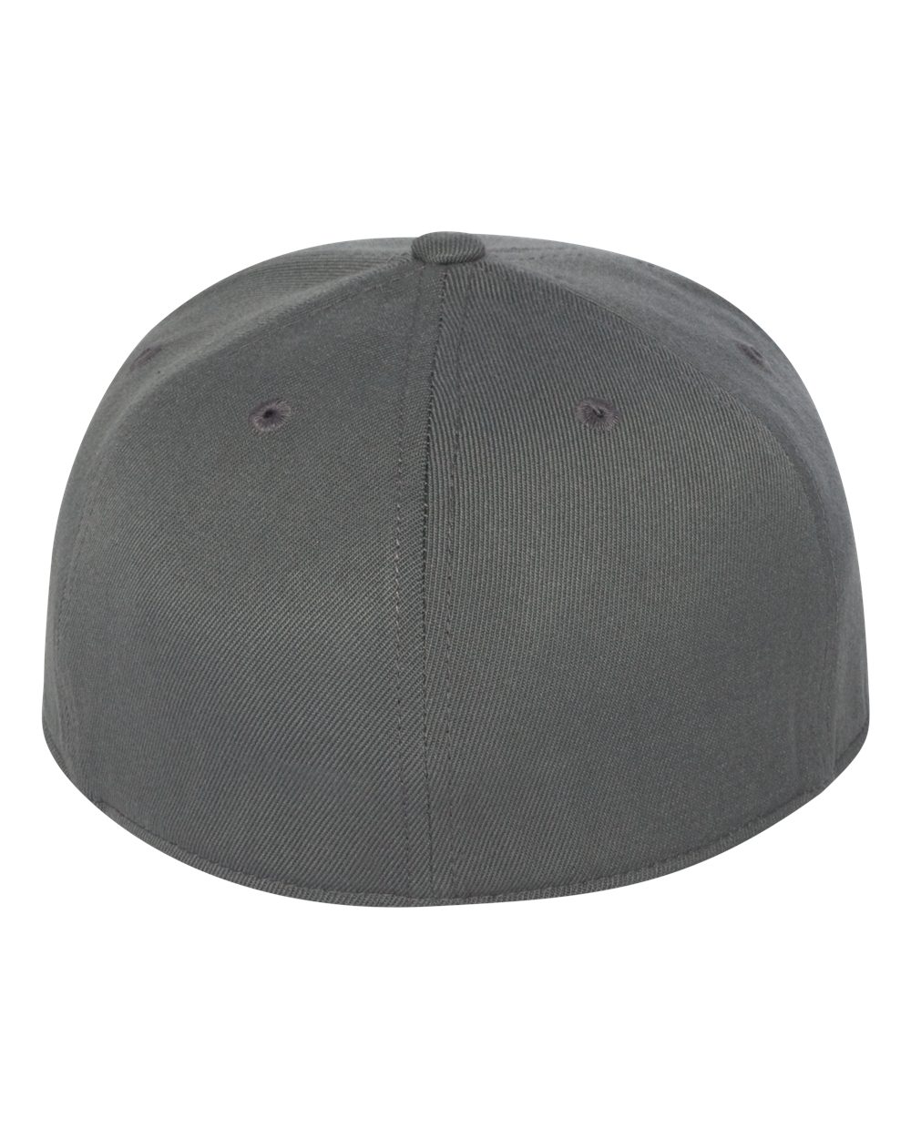 Rear View of Dark Grey 210® Flat Bill Cap - 6210FF