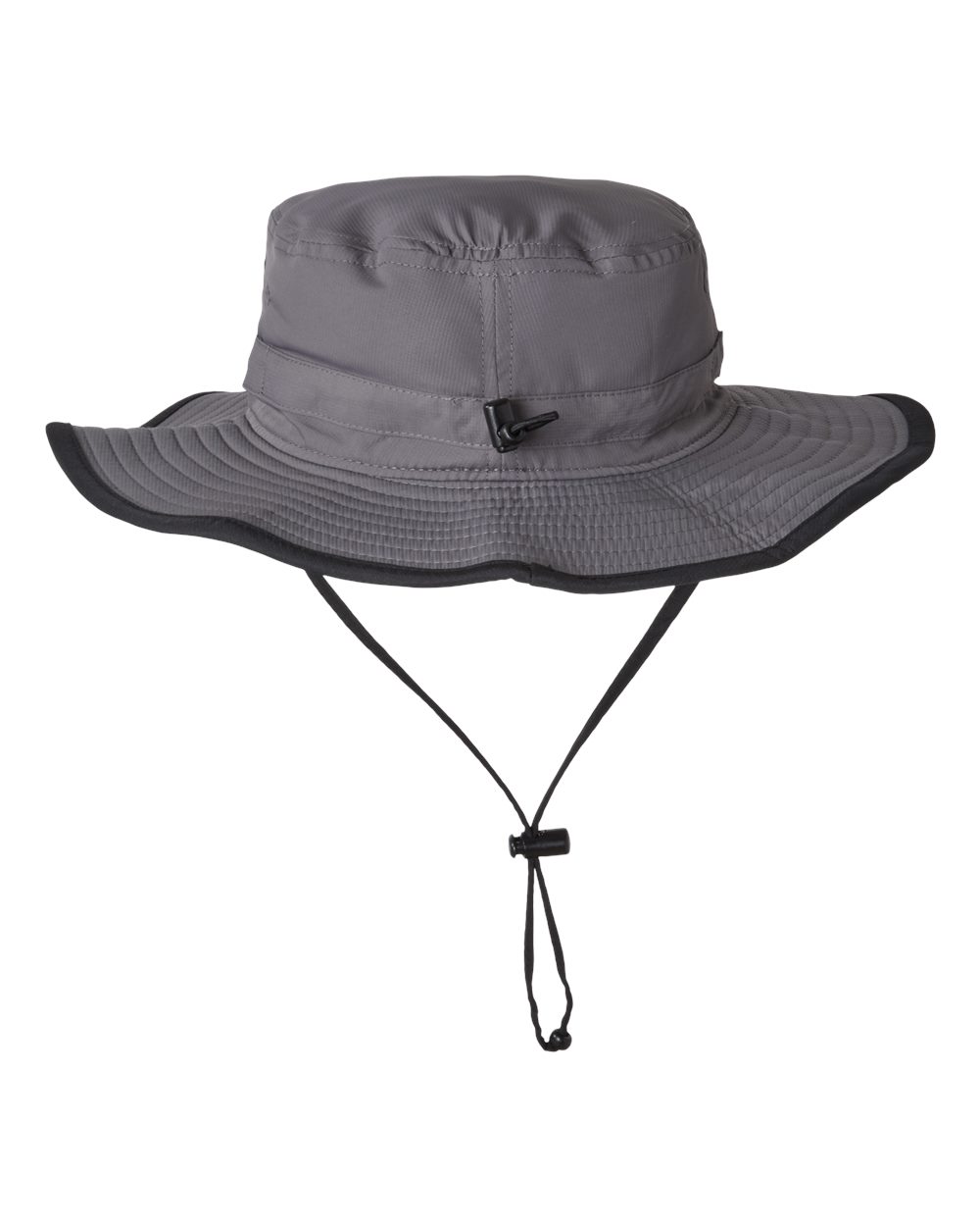 Rear View of Dark Grey/ Black Ultralight Booney - GB400