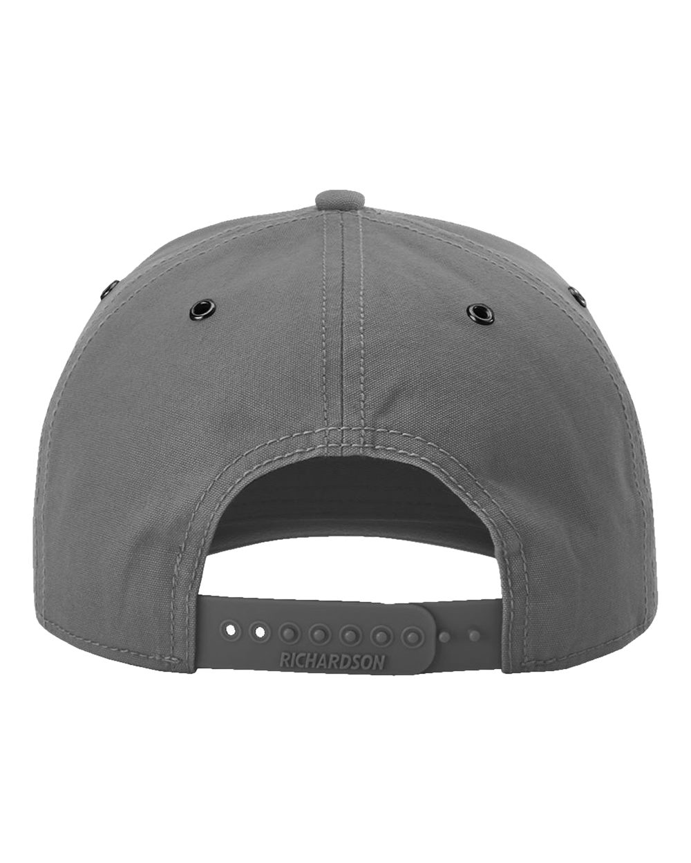 Rear View of Dark Grey Burnside Cap - 336