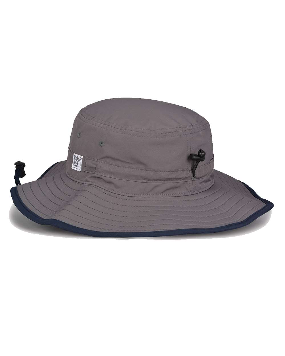 Rear View of Dark Grey/ Navy Ultralight Booney - GB400