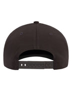 Rear View of Dark Grey NU® Adjustable Cap - 6110NU