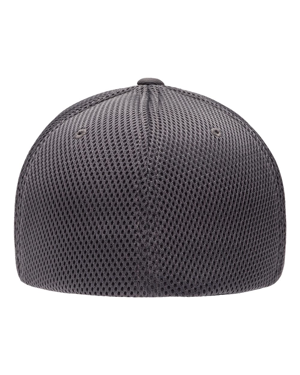 Rear View of Dark Grey Ultrafiber Mesh Cap - 6533