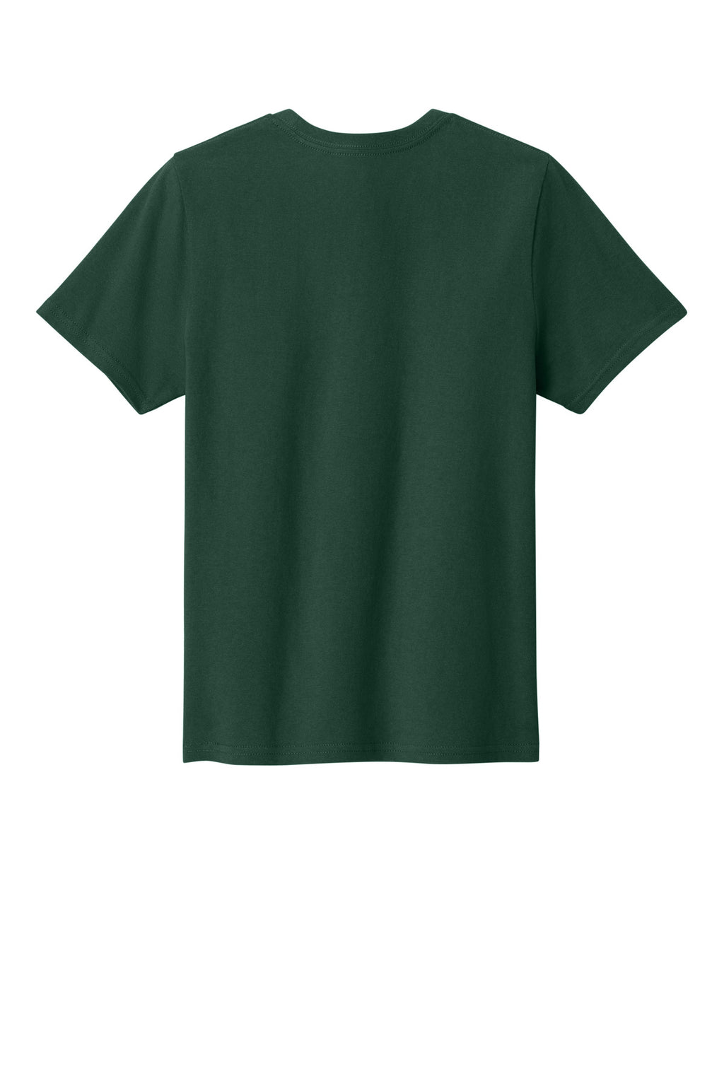 Rear View of DarkGreen Port & Co Youth Easy Cotton Tee PC43Y