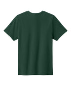 Rear View of DarkGreen Port & Co Youth Easy Cotton Tee PC43Y