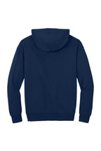 Rear View of DarkRoyal District V.I.T. Heavyweight Fleece Hoodie DT6150