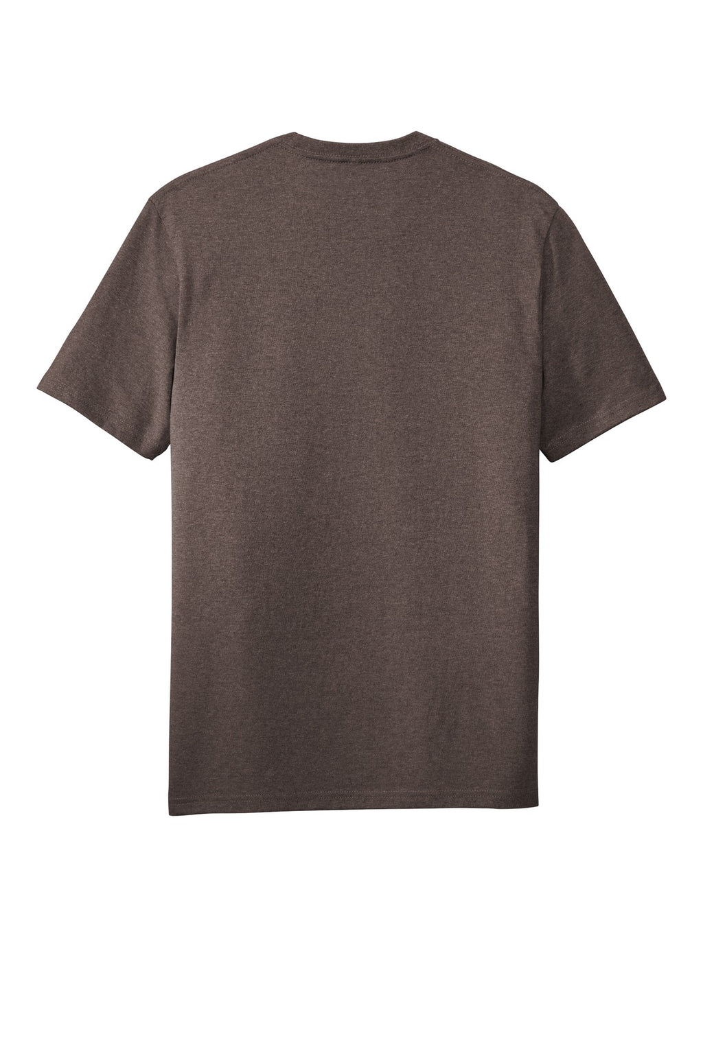 Rear View of Deep Brown Hth District Re-Tee DT8000
