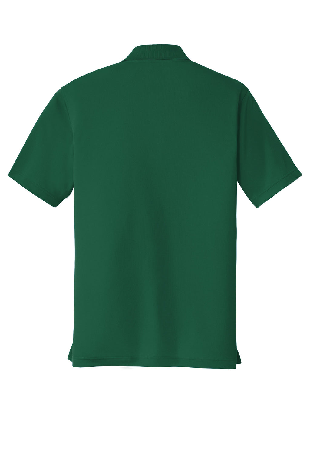 Rear View of Deep Forest Gn Port Authority Dry Zone UV Micro-Mesh Polo. K110