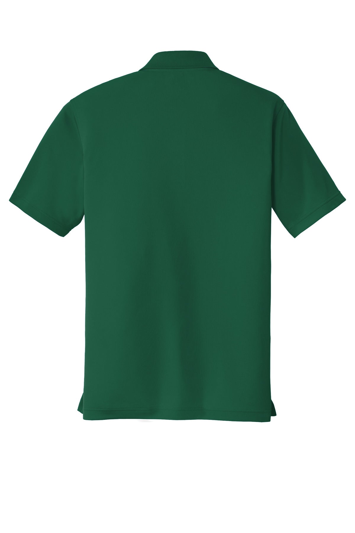 Rear View of Deep Forest Gn Port Authority Dry Zone UV Micro-Mesh Polo. K110
