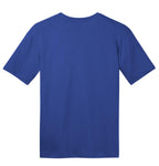 Rear View of Deep Royal District Perfect Weight Tee. DT104
