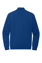 Rear View of Deep Royal District V.I.T. Fleece 1/4-Zip DT6106