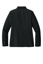 Rear View of DeepBlack Mercer+Mettle Women's Capital Tech Blazer MM3033