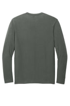 Rear View of DeepestGry District Very Important Tee Long Sleeve. DT6200