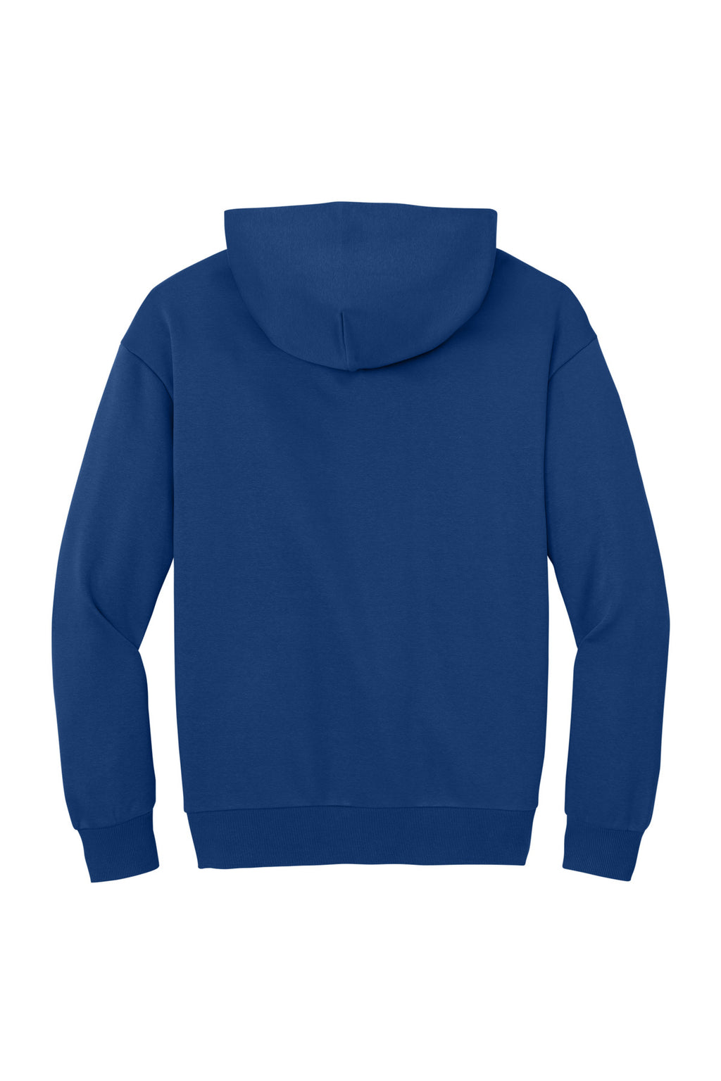 Rear View of DeepRoyal District V.I.T. Heavyweight Fleece Hoodie DT6150
