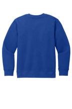 Rear View of DeepRoyal District Youth V.I.T. Fleece Crew DT6104Y