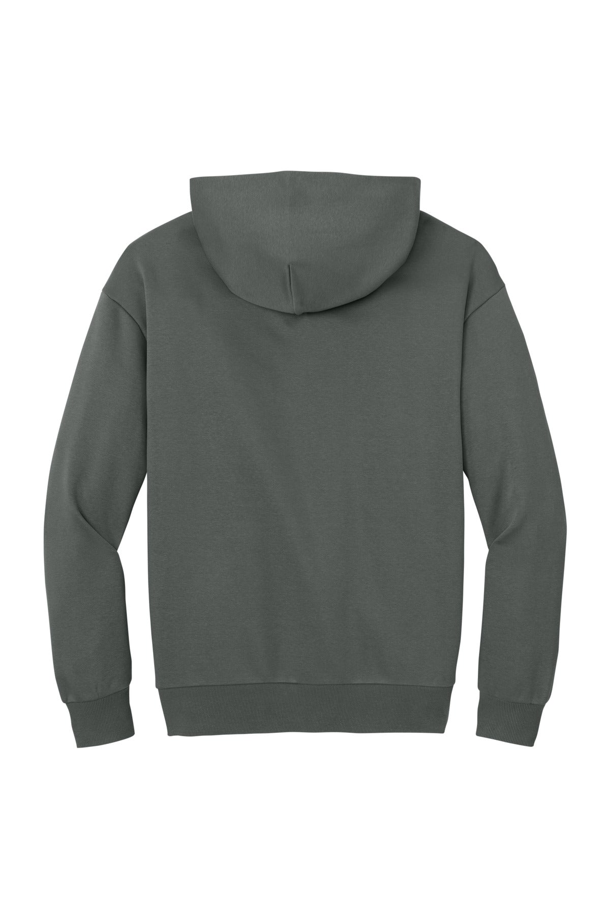 Rear View of DeepSmoke District V.I.T. Heavyweight Fleece Hoodie DT6150