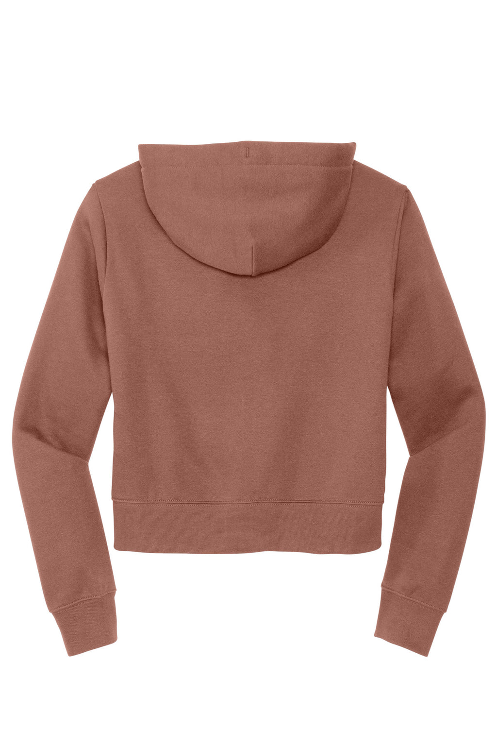 Rear View of DesertRose District Women's V.I.T. Fleece Full-Zip Hoodie DT6103
