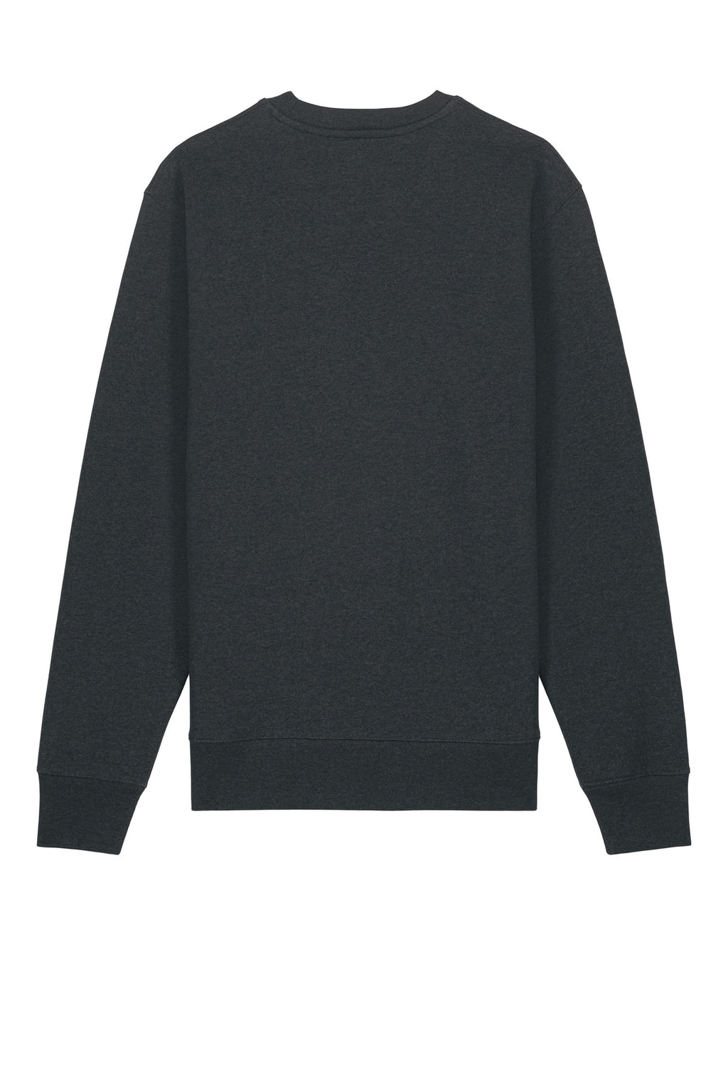 Rear View of DkHtGry Stanley/Stella Unisex Changer 2.0 Crewneck Sweatshirt SXU004