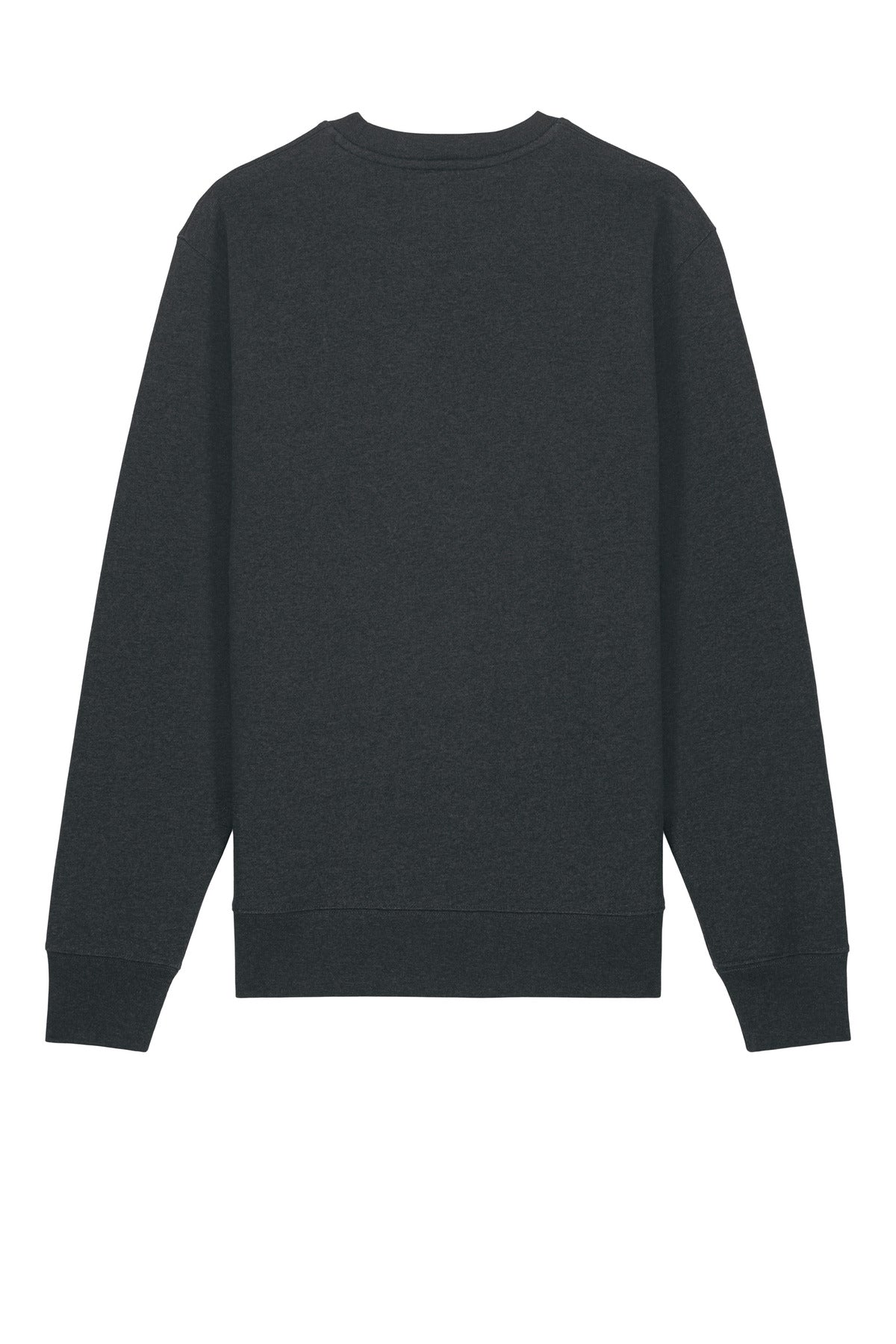 Rear View of DkHtGry Stanley/Stella Unisex Changer 2.0 Crewneck Sweatshirt SXU004
