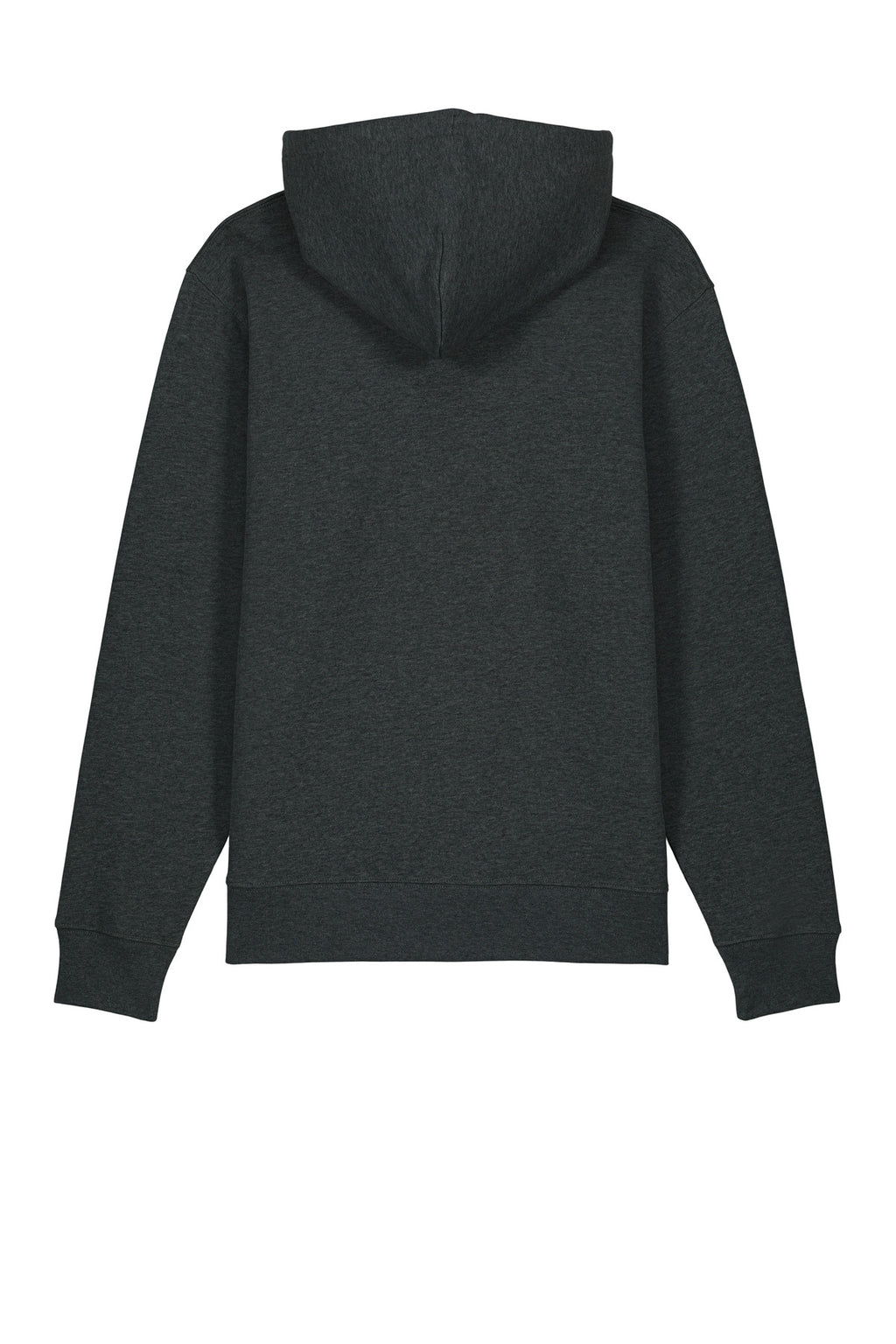 Rear View of DkHtGry Stanley/Stella Unisex Cruiser 2.0 Hooded Sweatshirt SXU003
