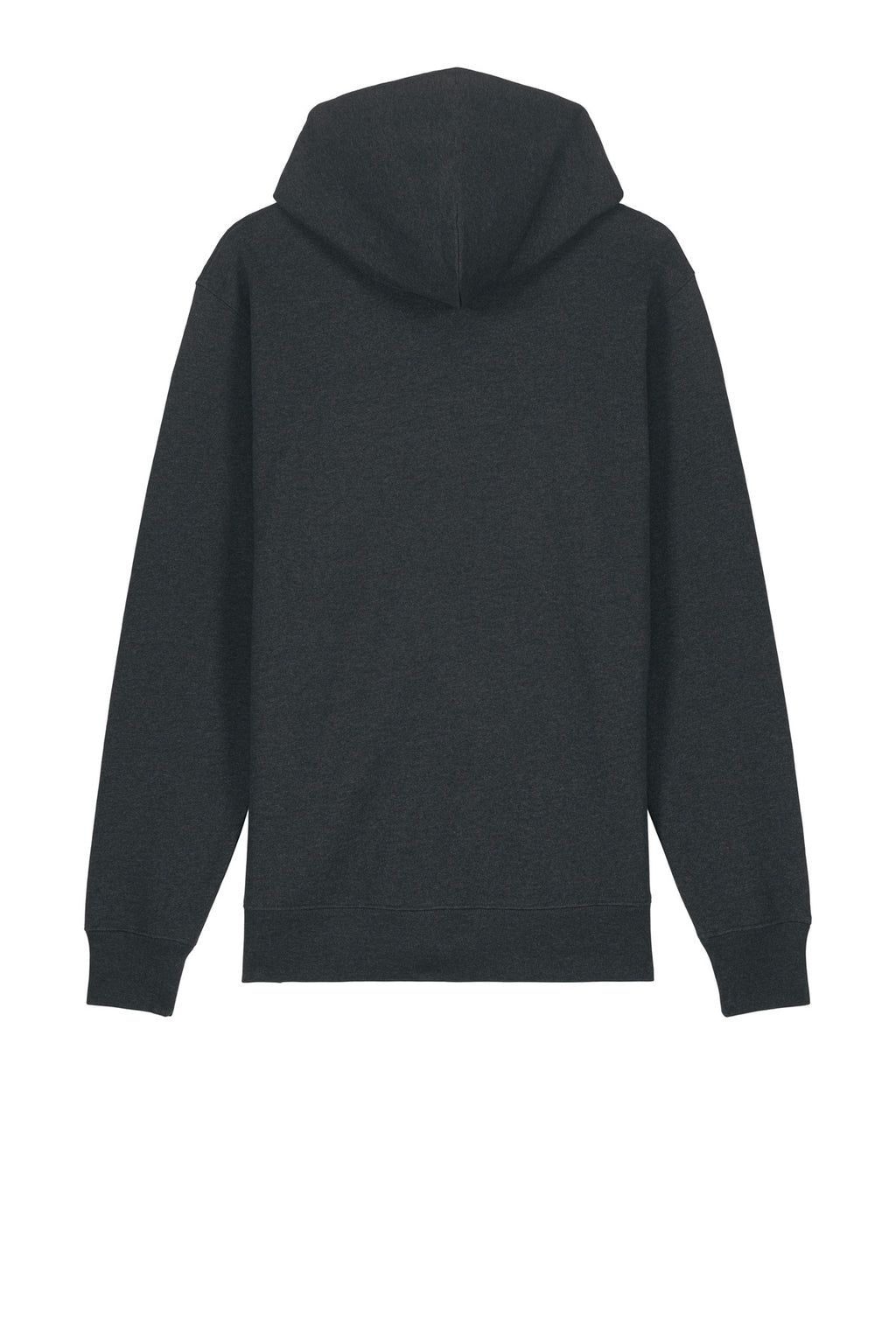 Rear View of DkHtGry Stanley/Stella Unisex Cultivator 2.0 Full-Zip Hooded Sweatshirt SXU005
